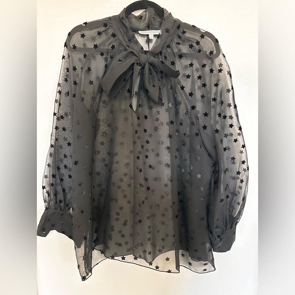 Good American Starstruck Blouse - Plus Size 2XL